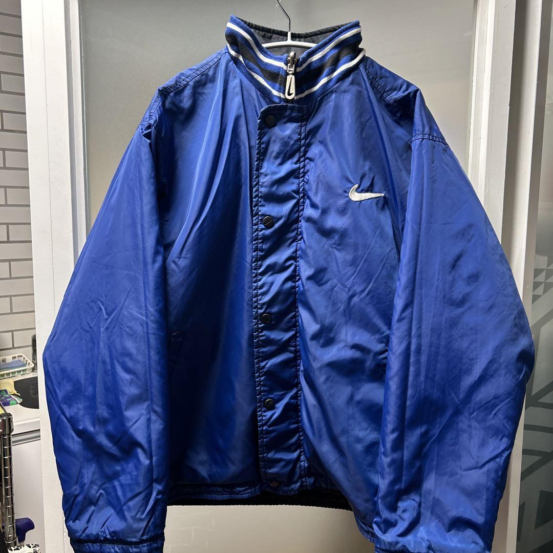 NIKE 90s 白タグ ビッグスウォッシュ リバーシブル ナイロンジャケット