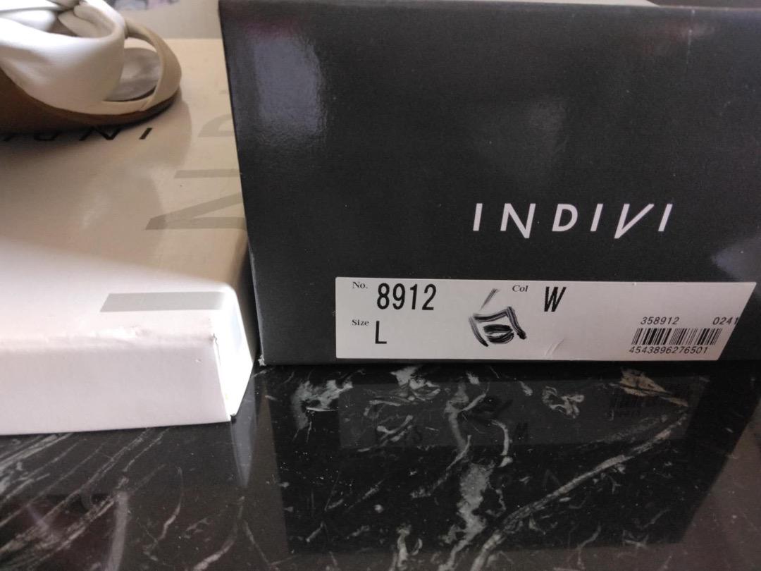 INDIVI サンダル　サイズ　L (24cm)