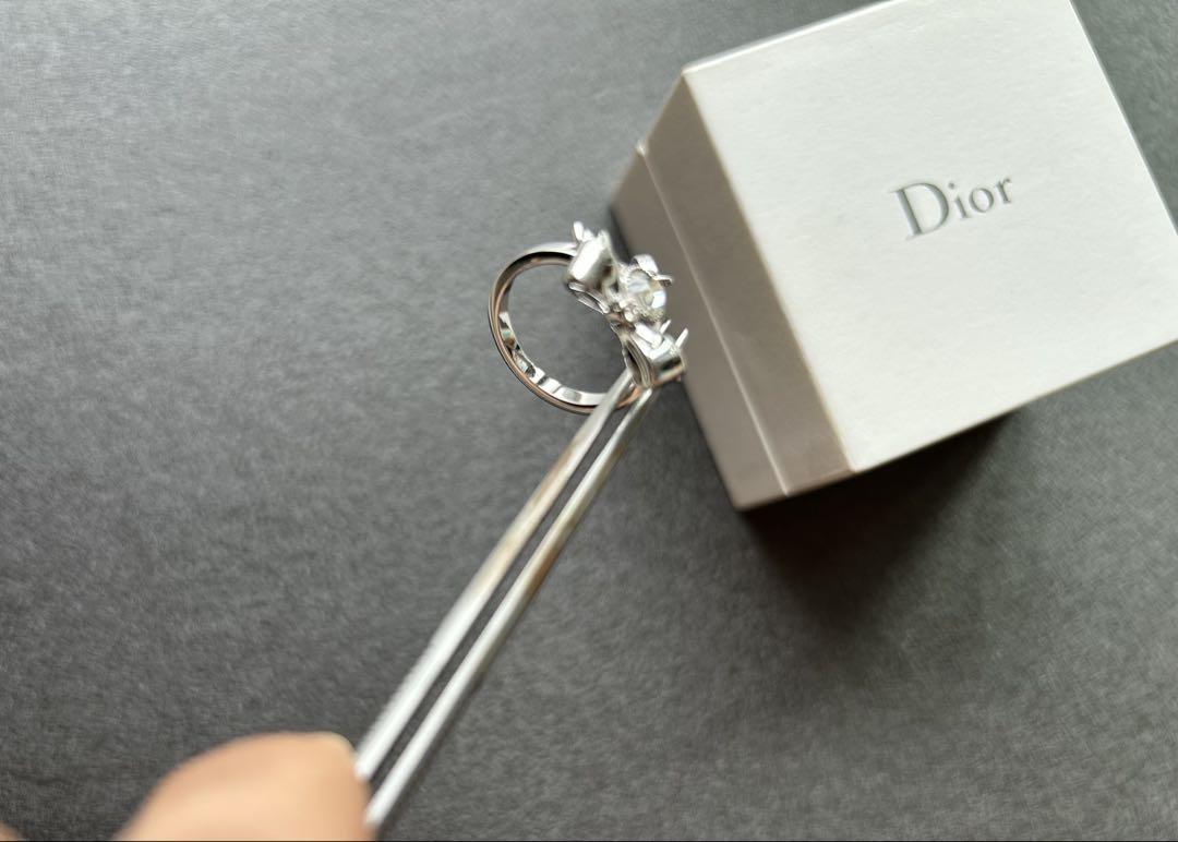 【手元をキュートに飾るリボン♪】DIOR リング 手元をキュートに♡】DiorLe Noeud de Dior リボンリング