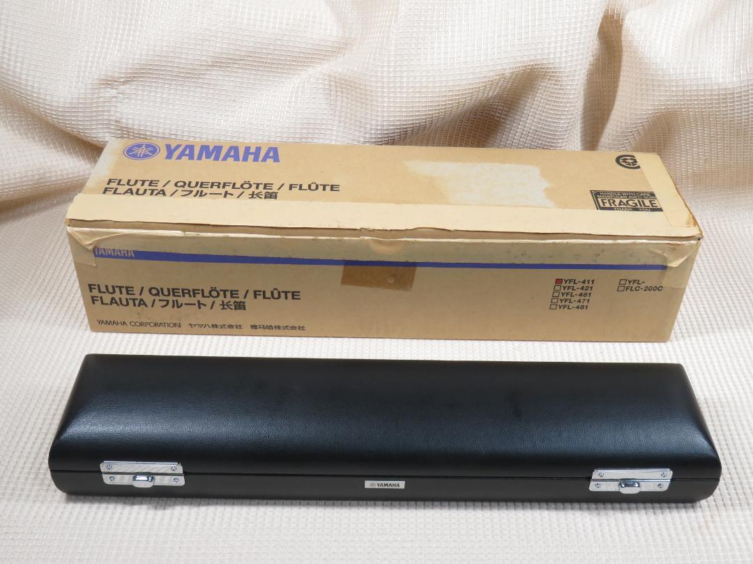 全タンポ＆ヘッド・コルク交換済 フルート ヤマハ 411 後期型