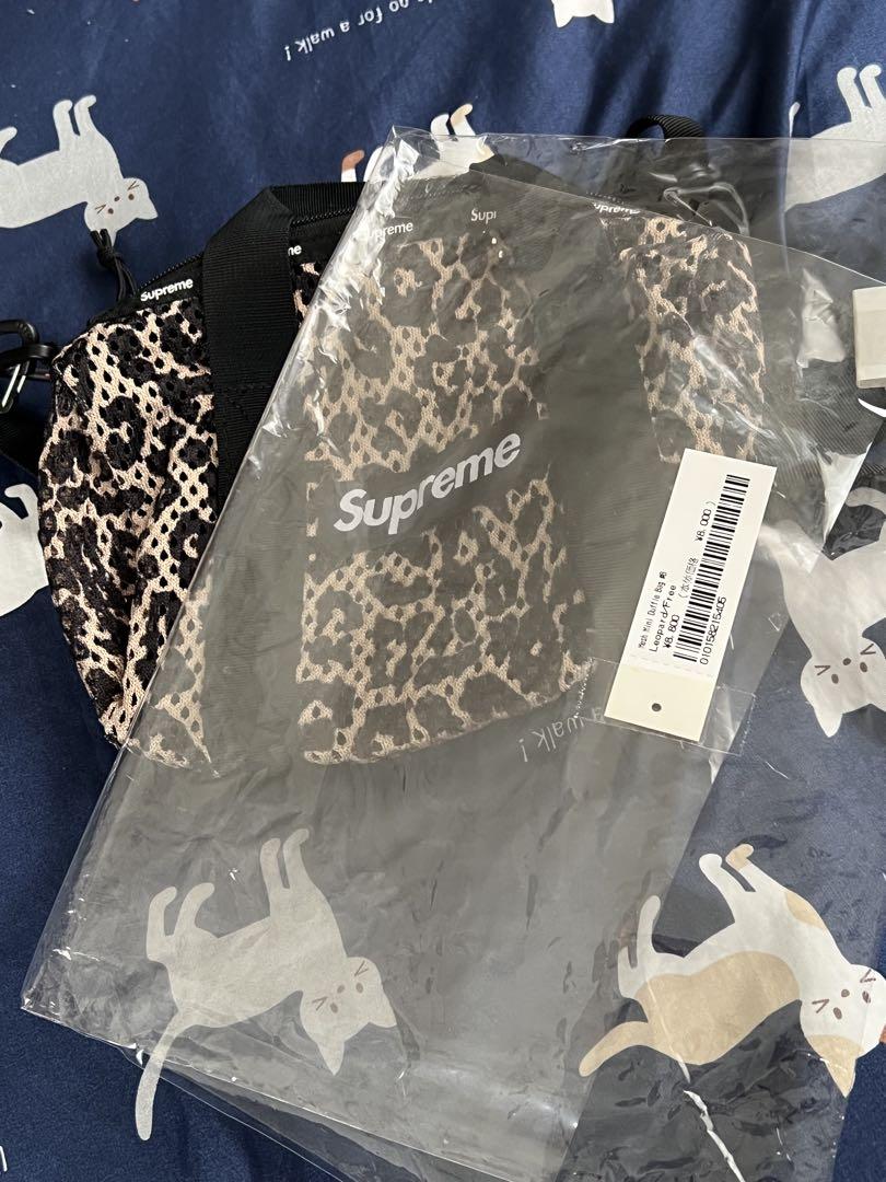 Supreme Mesh Mini Duffle Bag レオパード バッグ