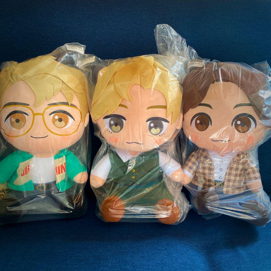 TinyTAN BTS メガジャンボ おすわり ぬいぐるみ フル　コンプ　セット