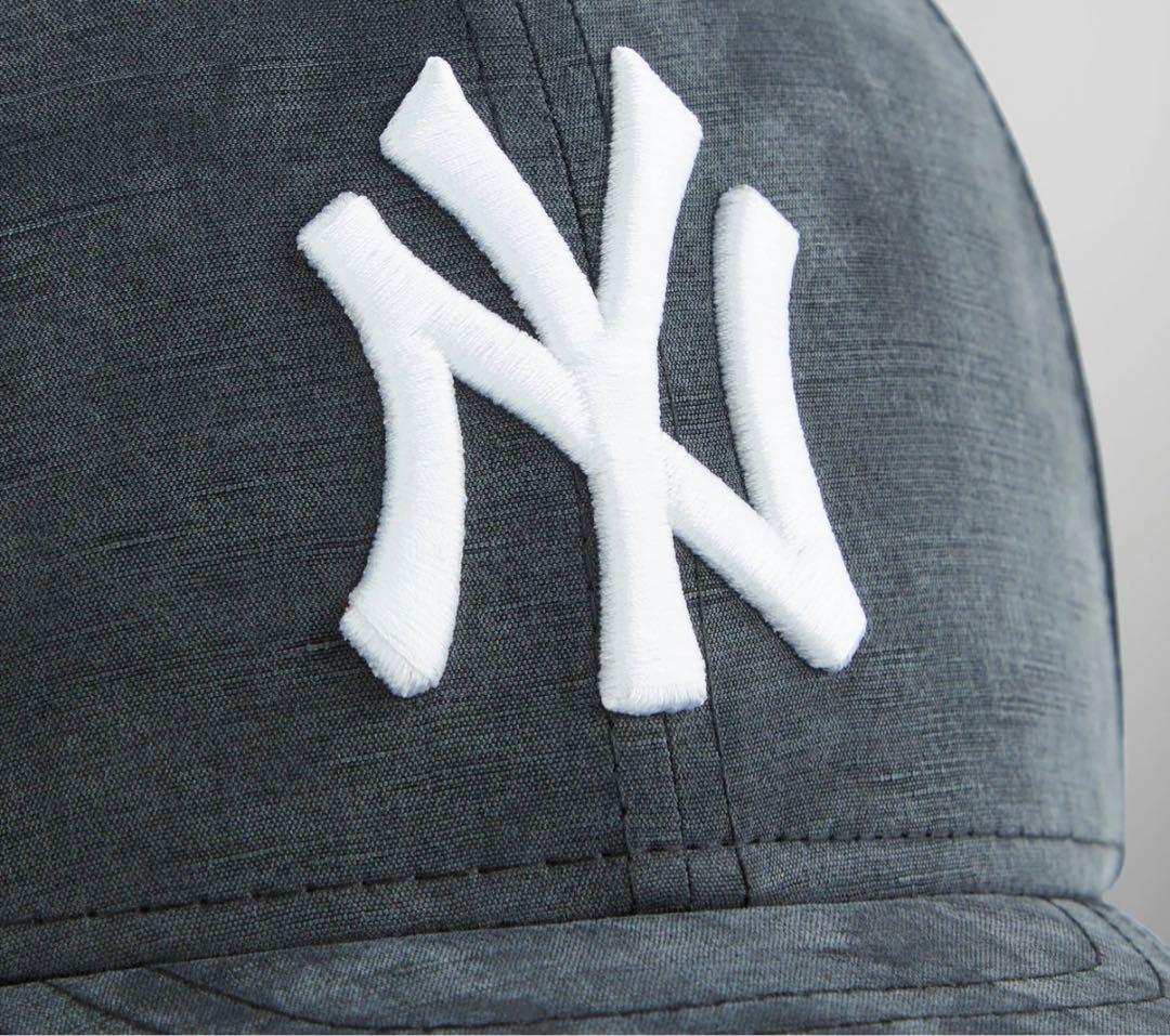 帽子 Kith Cupro Linen 59FIFTY Cap Black 7 1/4