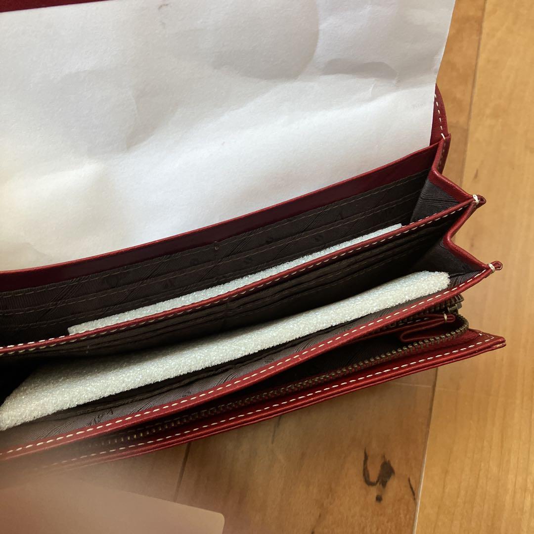 ダコタ　長財布　新品　レッド　トゥリパーノ