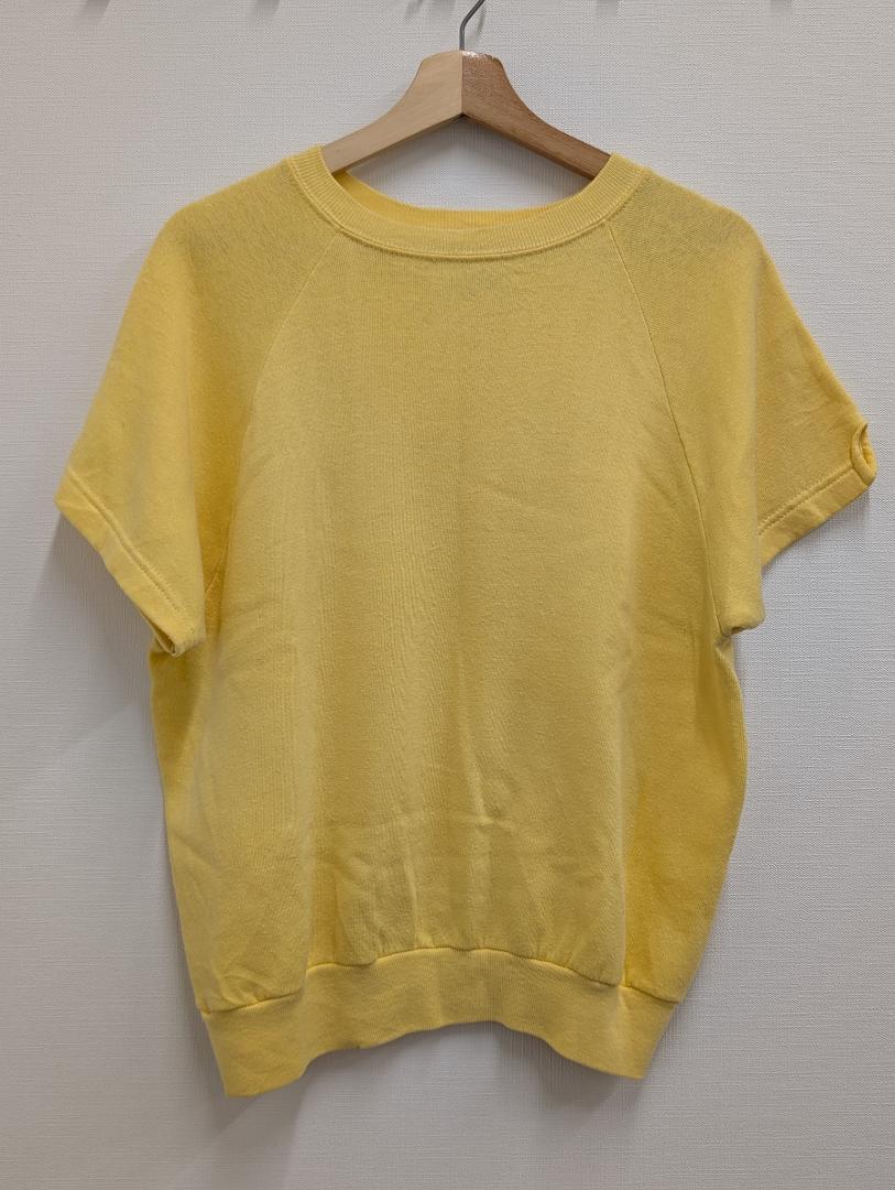 高級品市場 USA製 80s 2*0様 TULTEX グリー ヴィンテージ 半袖 スウェット トップス