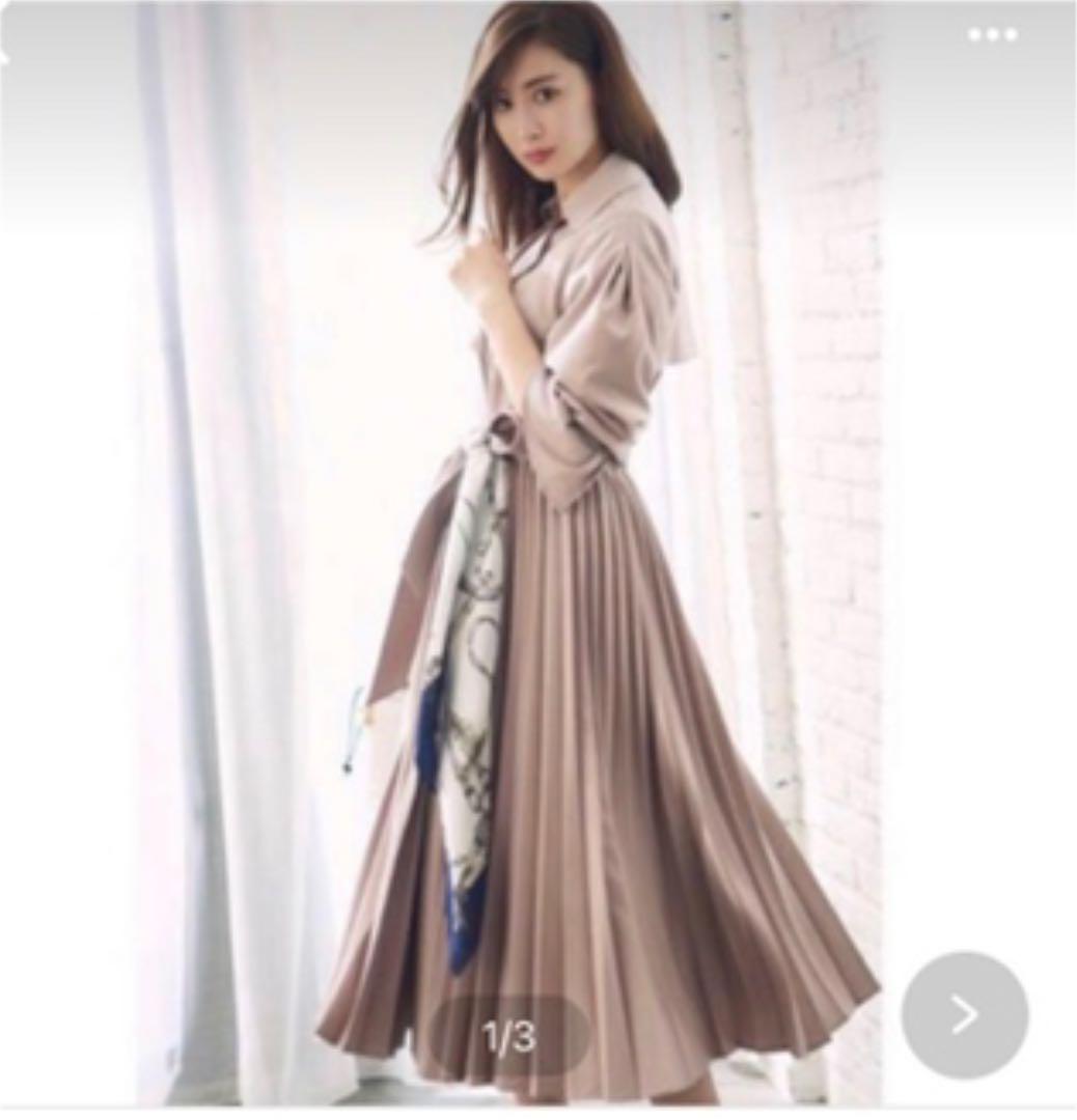 美品 リランドチュール 小嶋陽菜着用ドレストレンチコート Kai Seijitsu トレンチコート Laxlibrary Com