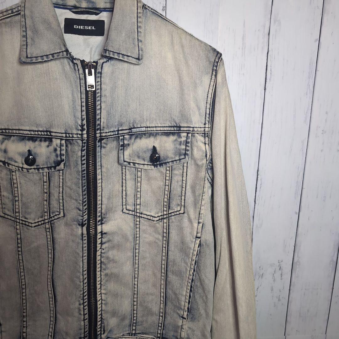 【DIESEL】ディーゼル ケミカルウォッシュ Gジャン Lサイズ