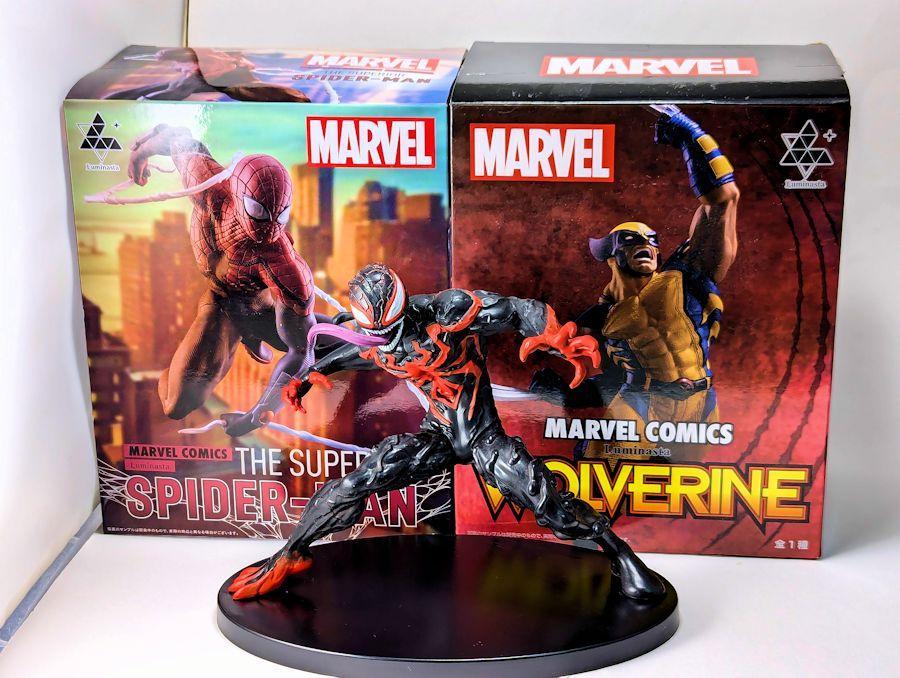 ルミナスタ ウルヴァリン ＆ スーペリア スパイダーマン ＆ SPM マイルス 5,394円
