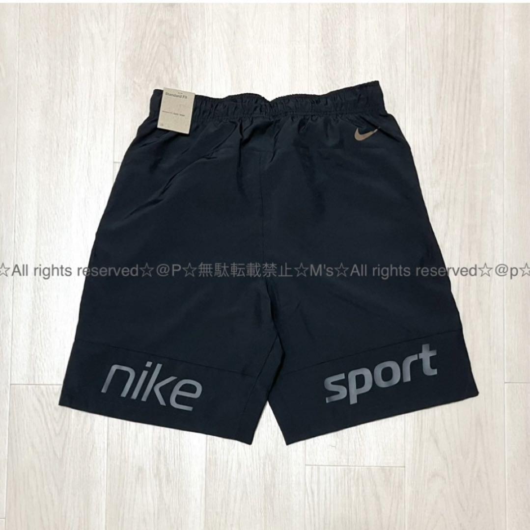 新品 NIKE ナイキ ビッグロゴ Tシャツ ショートパンツ 白 黒 L