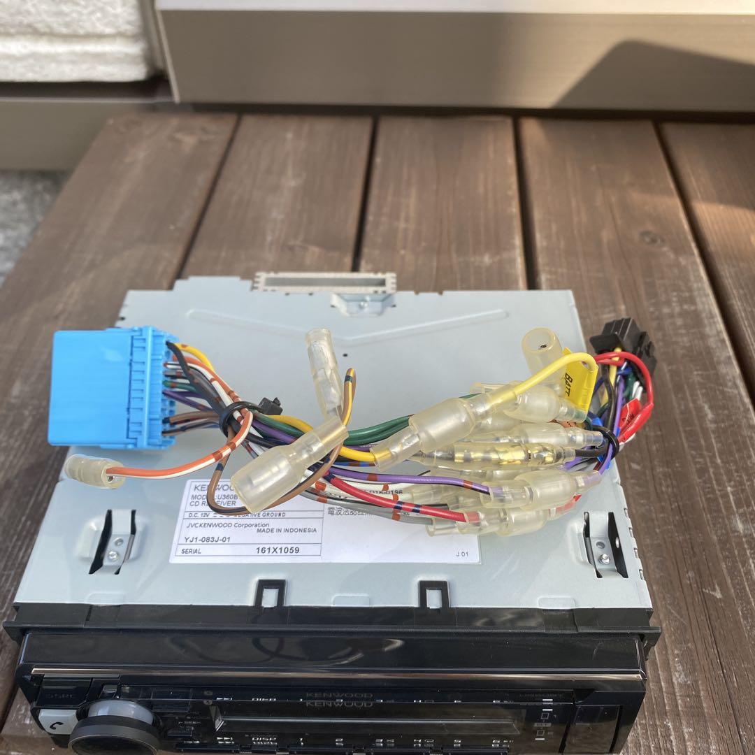 KENWOOD U360BT カーオーディオ 1DIN スズキ