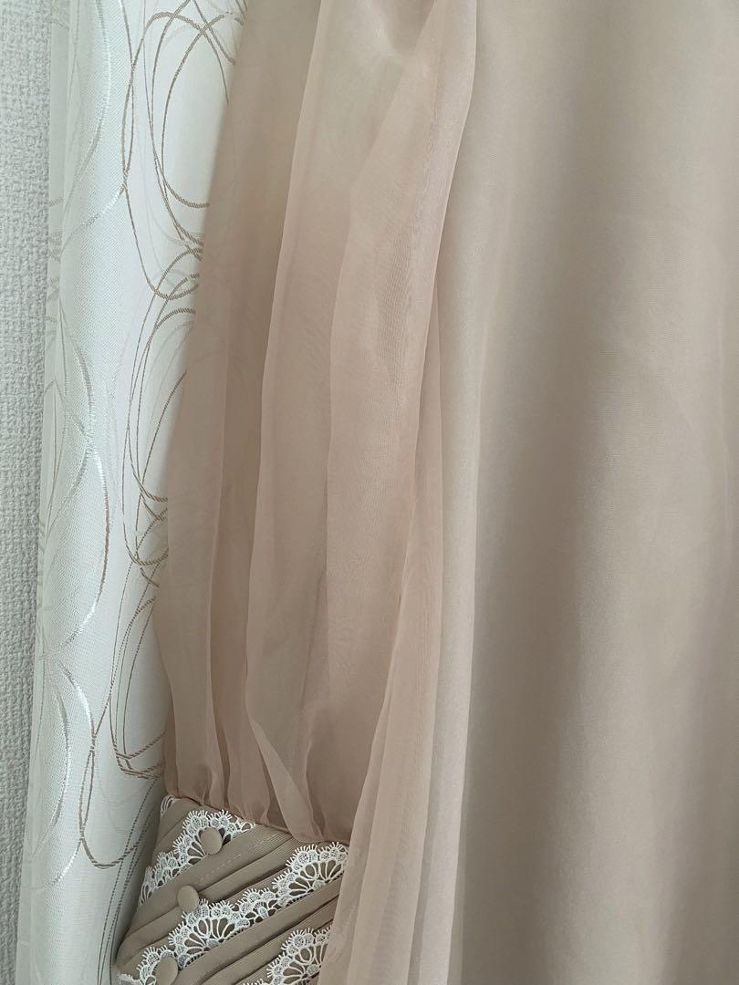 Acka sheer over onepiece シアーオーバーワンピース