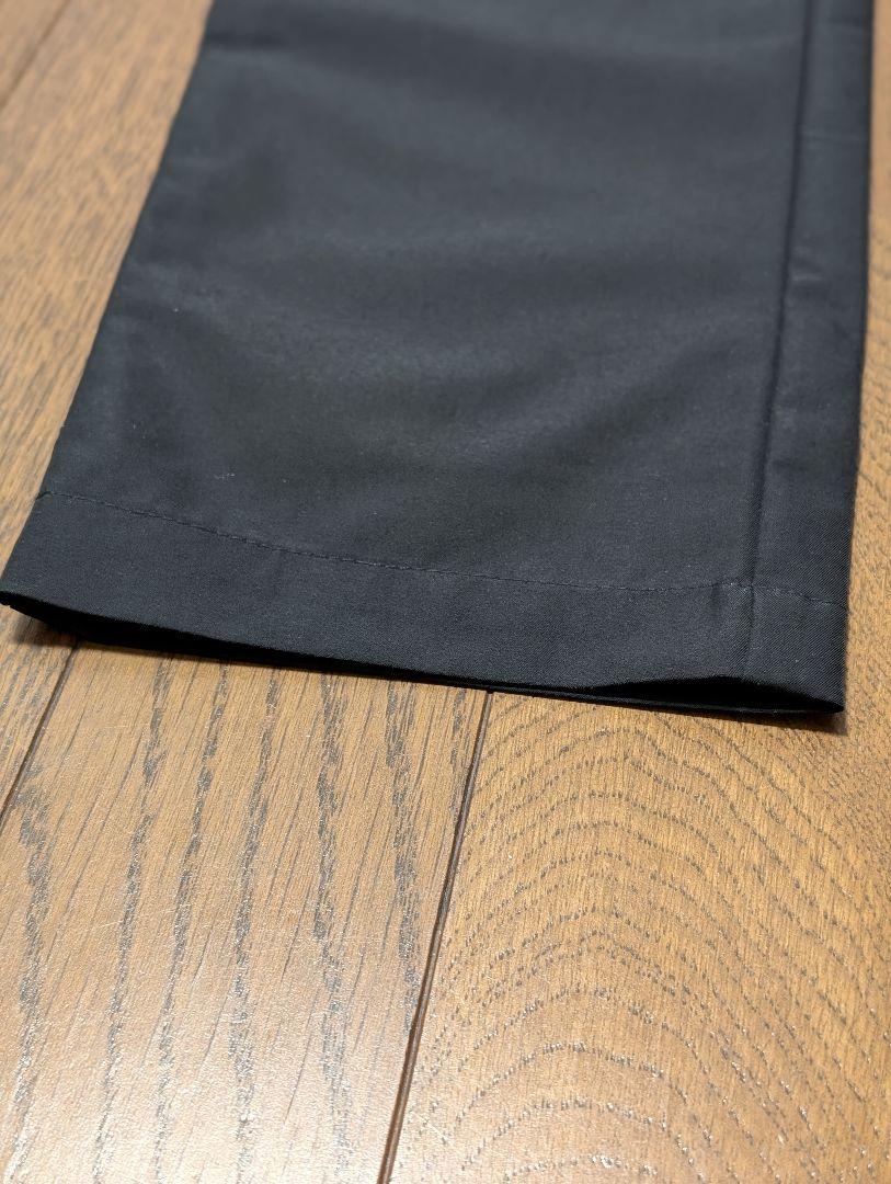 junhashimoto　クロップド　テーパード　パンツ　黒