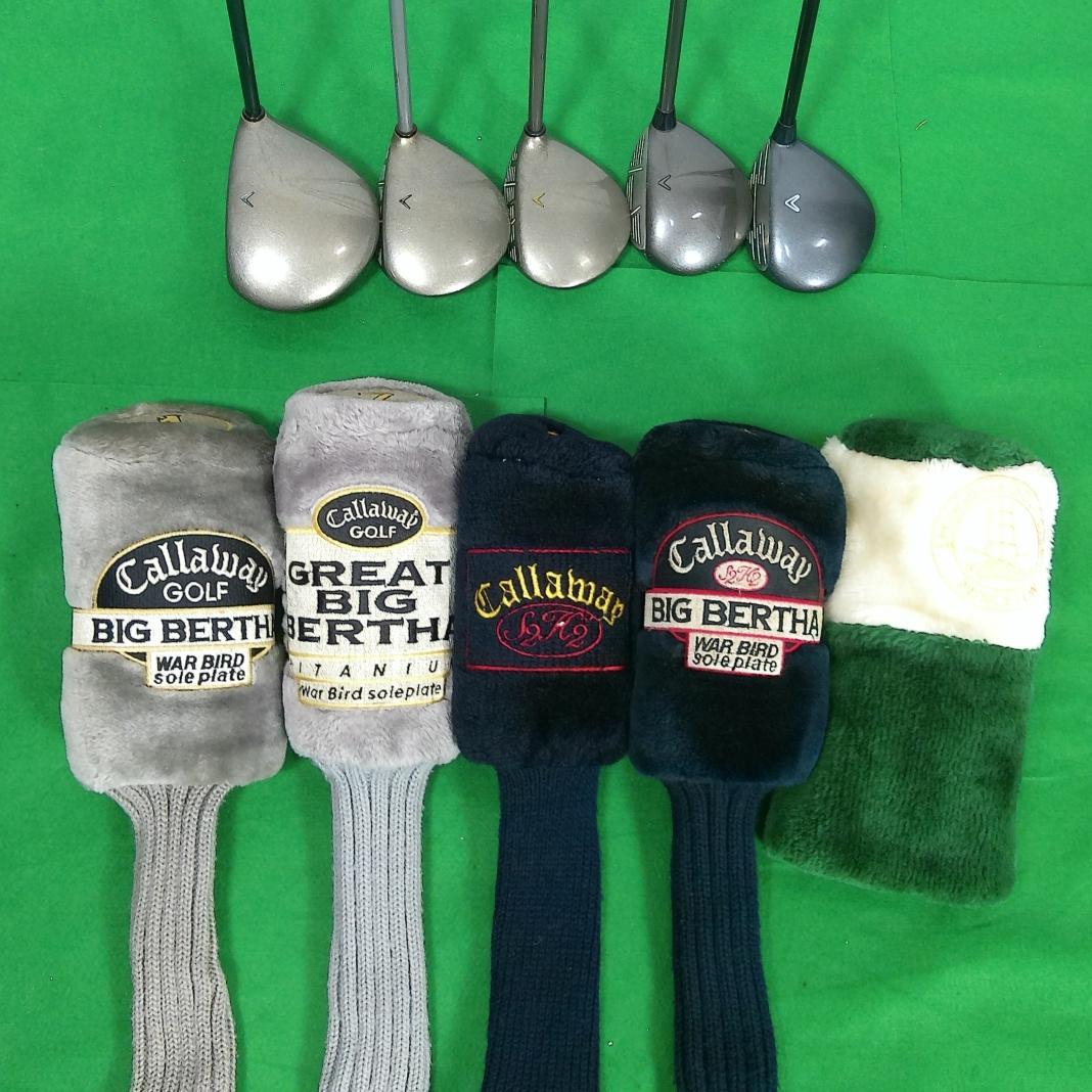 レフティ様★希少セット★ Callaway BIG BERTHA×ウッド5本×R