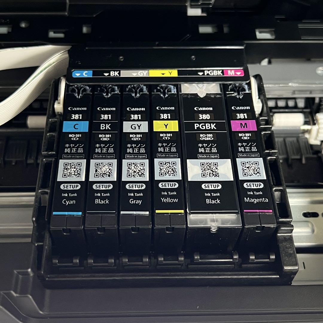 Canon インクジェットプリンター 複合機 PIXUS TS8430 ブラック