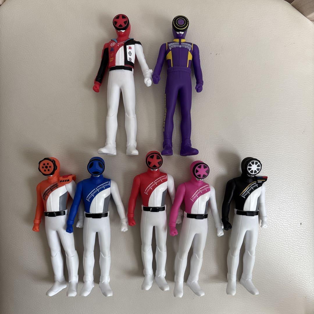ブンブンジャー　ソフビ　コンプリートセット　まとめ売り