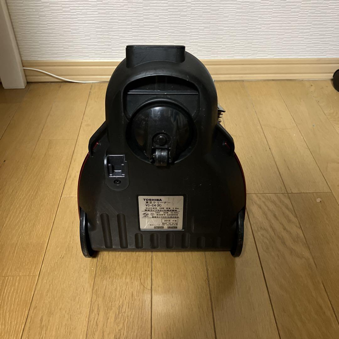 東芝 TOSHIBA サイクロン掃除機　VC-C4R 16年製 トルネオ
