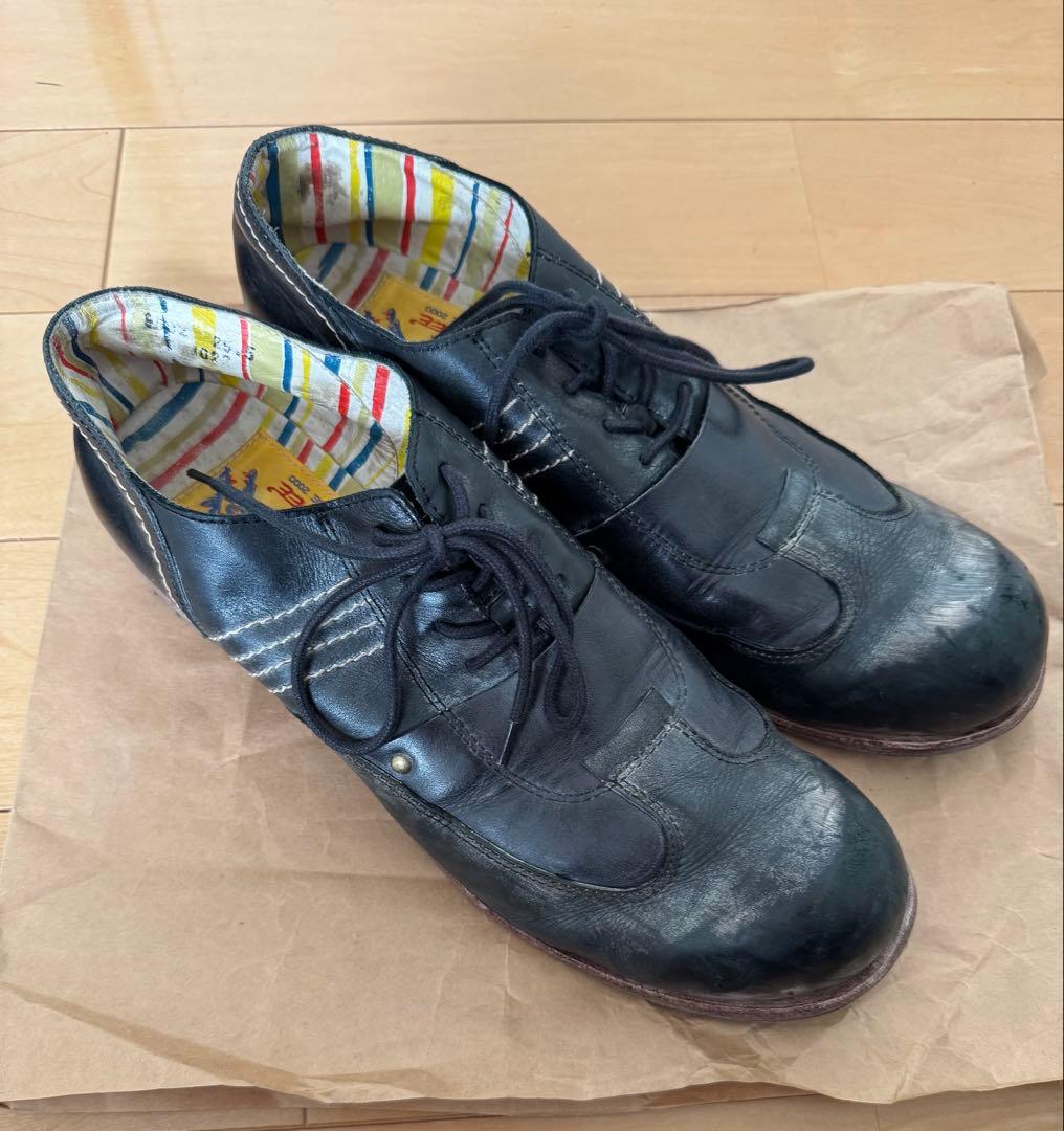 whoo EE フープディドゥ ダービーシューズ25.5cm・whoop-de-doo