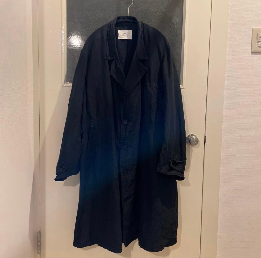 OUTIL / MANTEAU PUPILLIN インディゴリネン indigo OUTIL / MANTEAU PUPILLIN インディゴリネン indigo