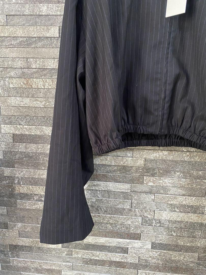 新品タグ付き knuth marf stripe shirt blouson ★