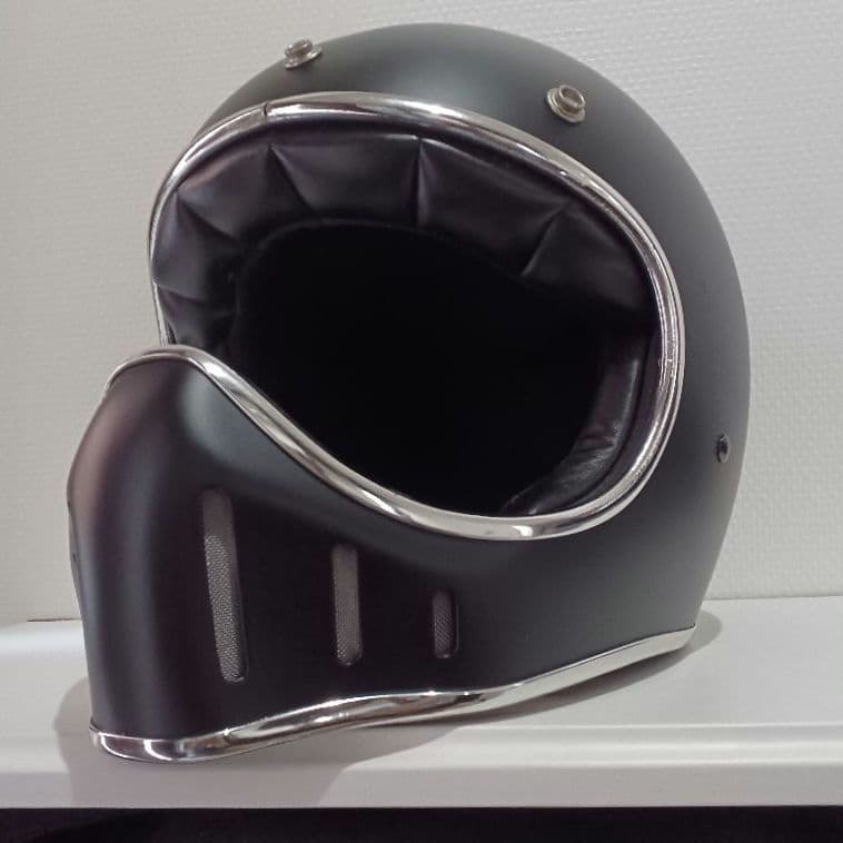 フルフェイスヘルメット マットブラック LLサイズ