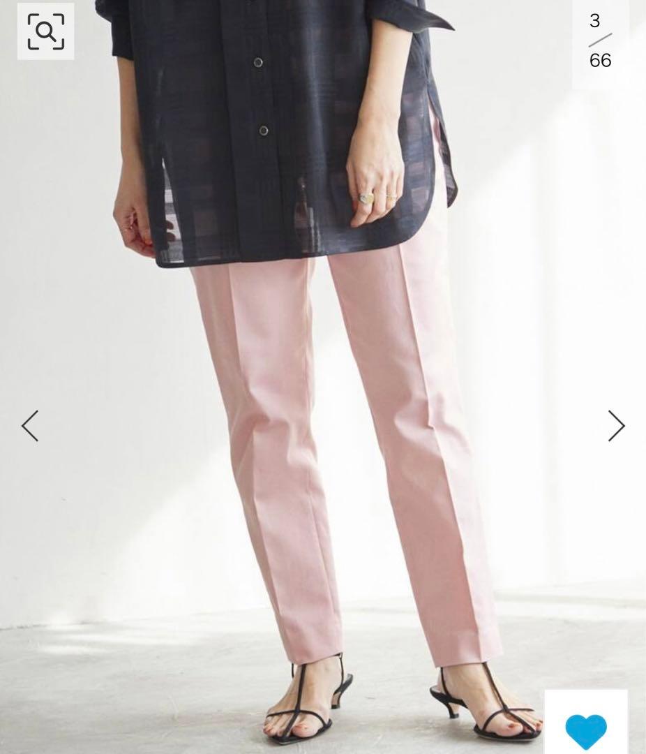 シャンブレー サテンストレッチパンツ イエナ IENA 【限定セール