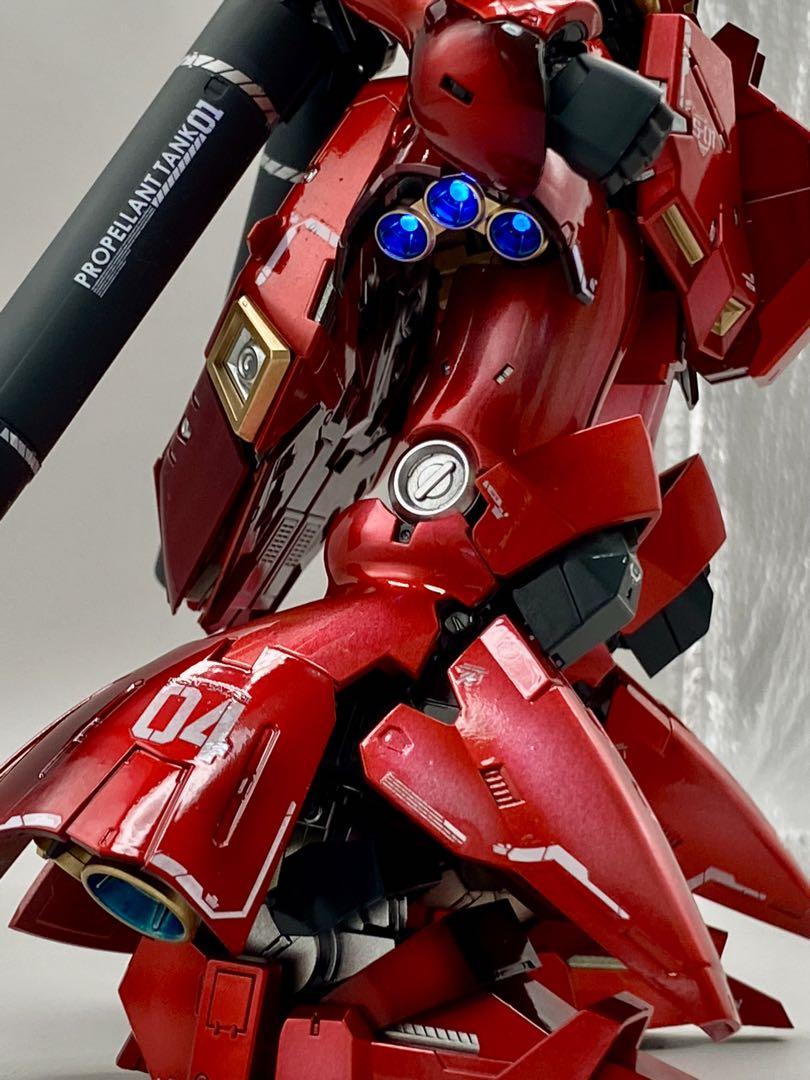 ガンプラ 塗装完成品 サザビー HGUC 1/144 サザビー 改修塗装済 完成品 ガンプラ の商品詳細