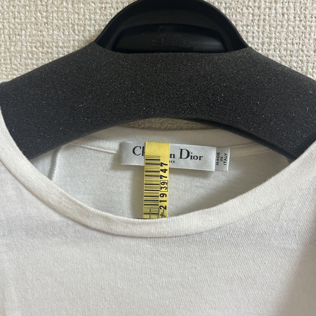 【日本限定】ディオール コットン フリル Tシャツ XS