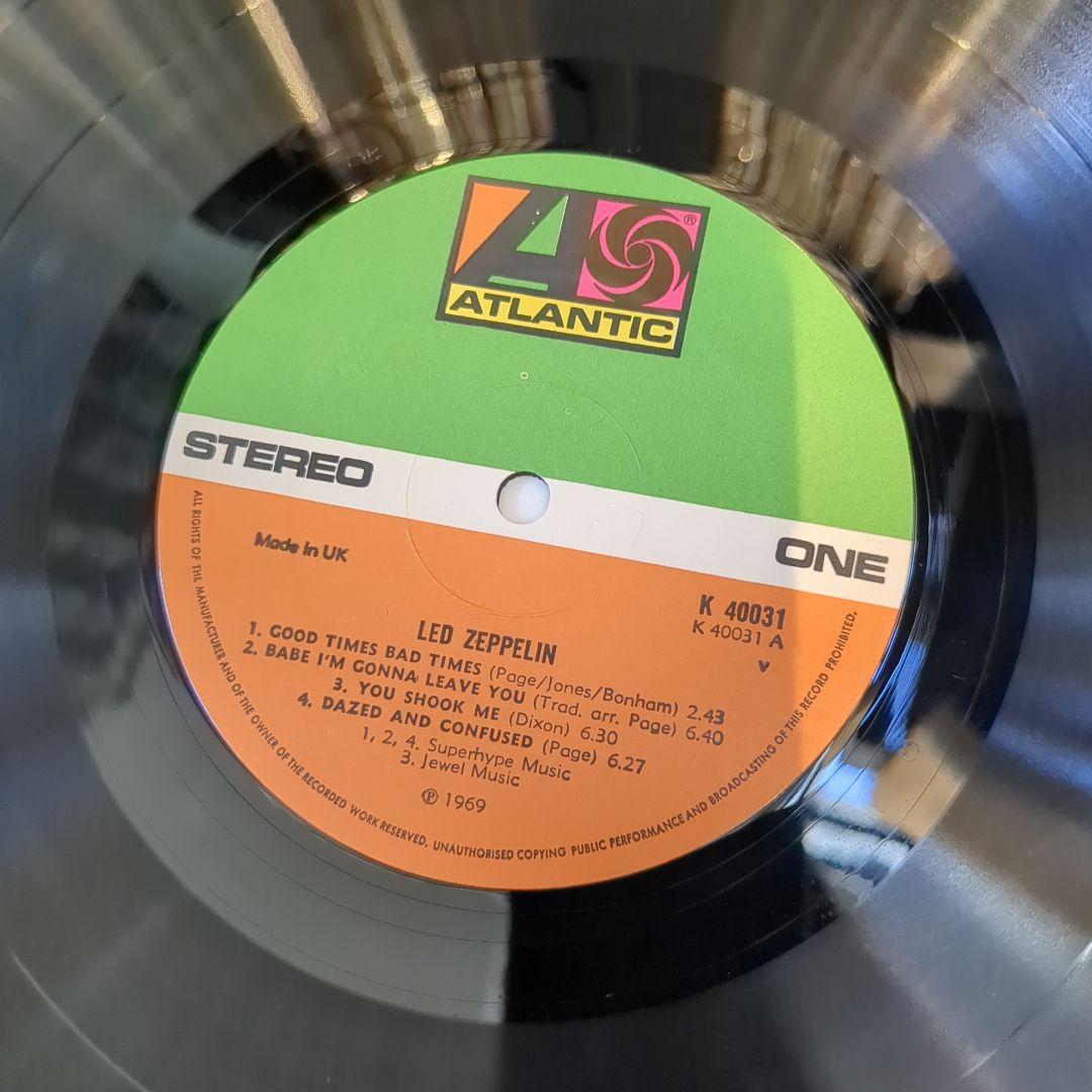 LED ZEPPELIN デビューアルバム LPレコード