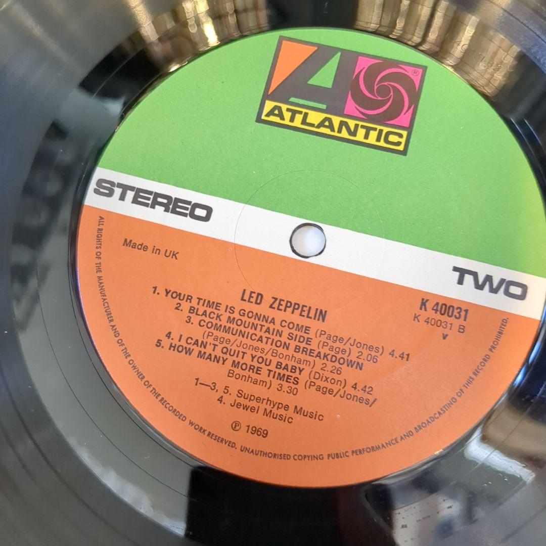 LED ZEPPELIN デビューアルバム LPレコード