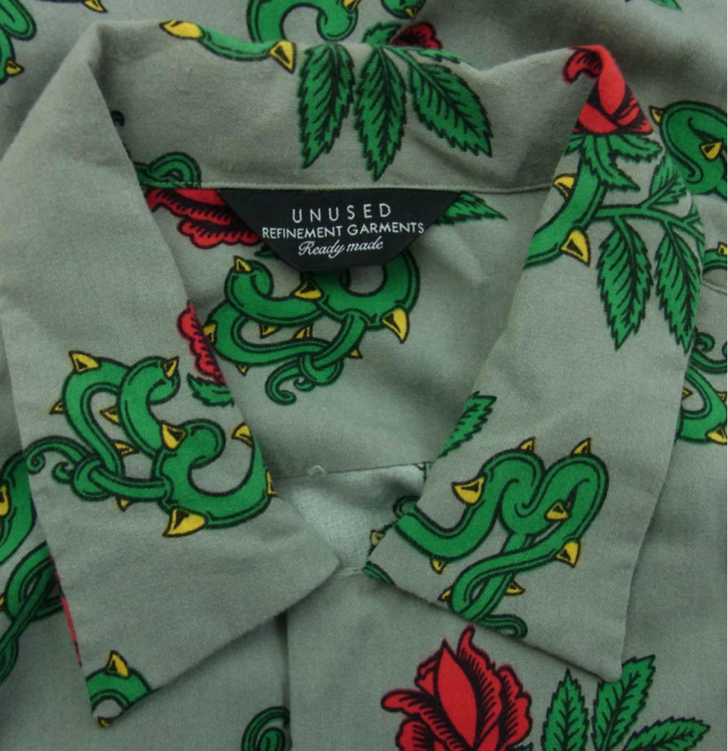 当店在庫してます！ 定価2.9万 アンユーズド unused rose シャツ US1405 - メルカリ トップス