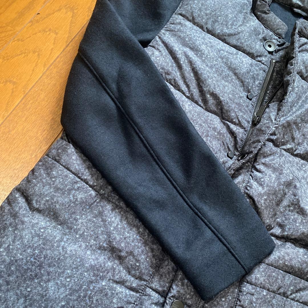 ARMANI ダウンジャケット グレー・ブラック ARMANI ダウンジャケット グレー・ブラック