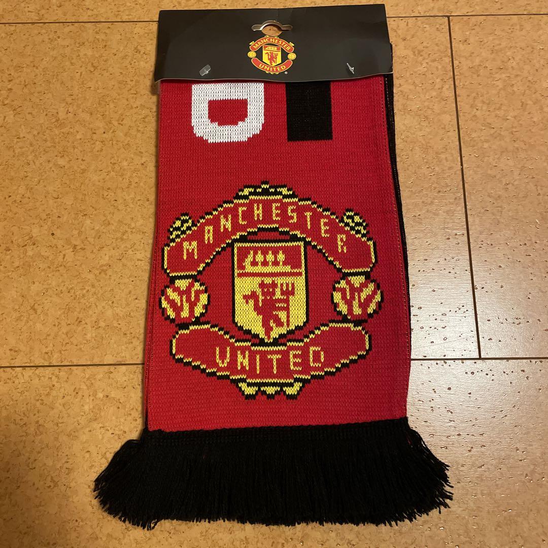 新品　Mnchester United マンチェスターユナイテッド　マフラー