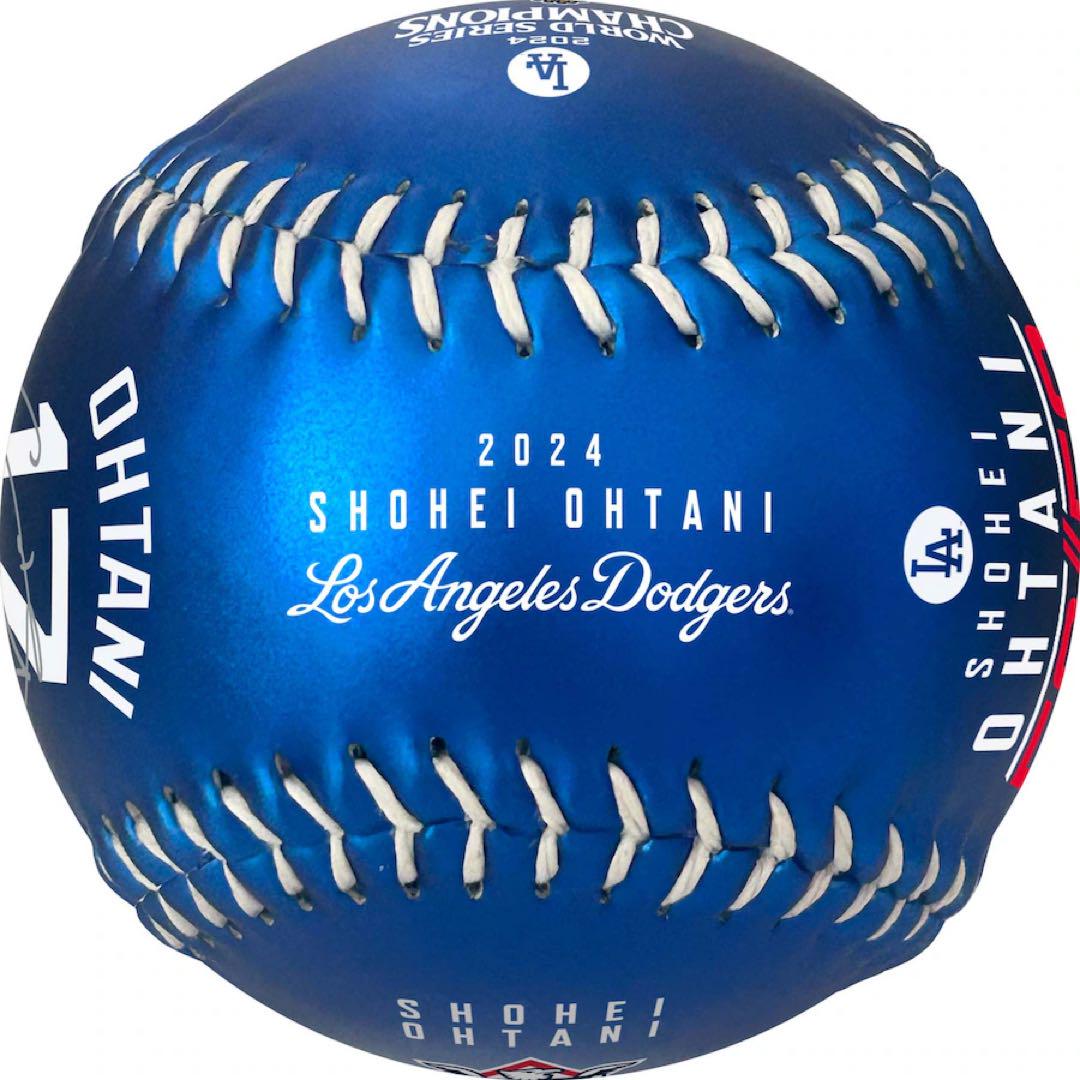 大谷翔平 2024プリントサイン入ボール 50/50 MVP ワールドシリーズ