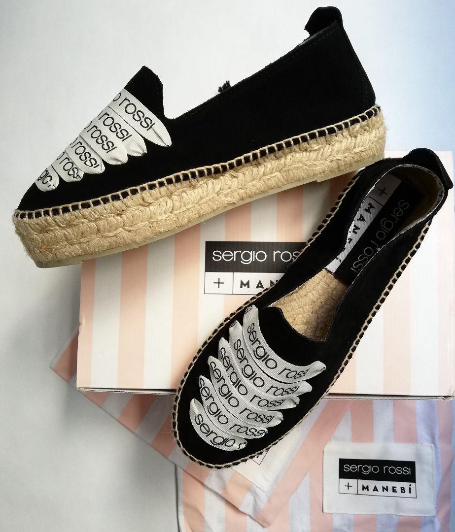 【新品】Sergio Rossi × manebi エスパドリーユ CELINE 【新品】Sergio Rossi × manebi エスパドリーユ CELINE