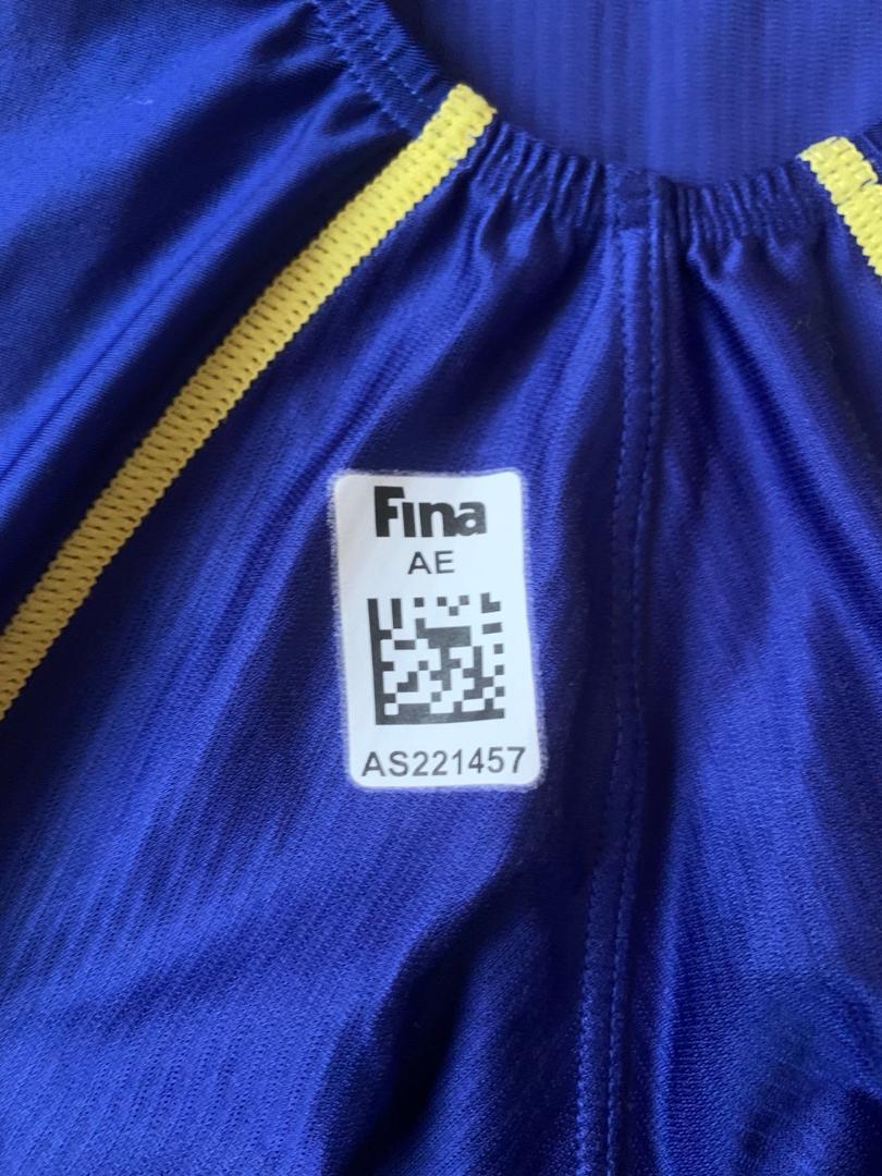 アシックス　競泳水着　スプラッシャー　ハーフスパッツ　レディース　S Fina