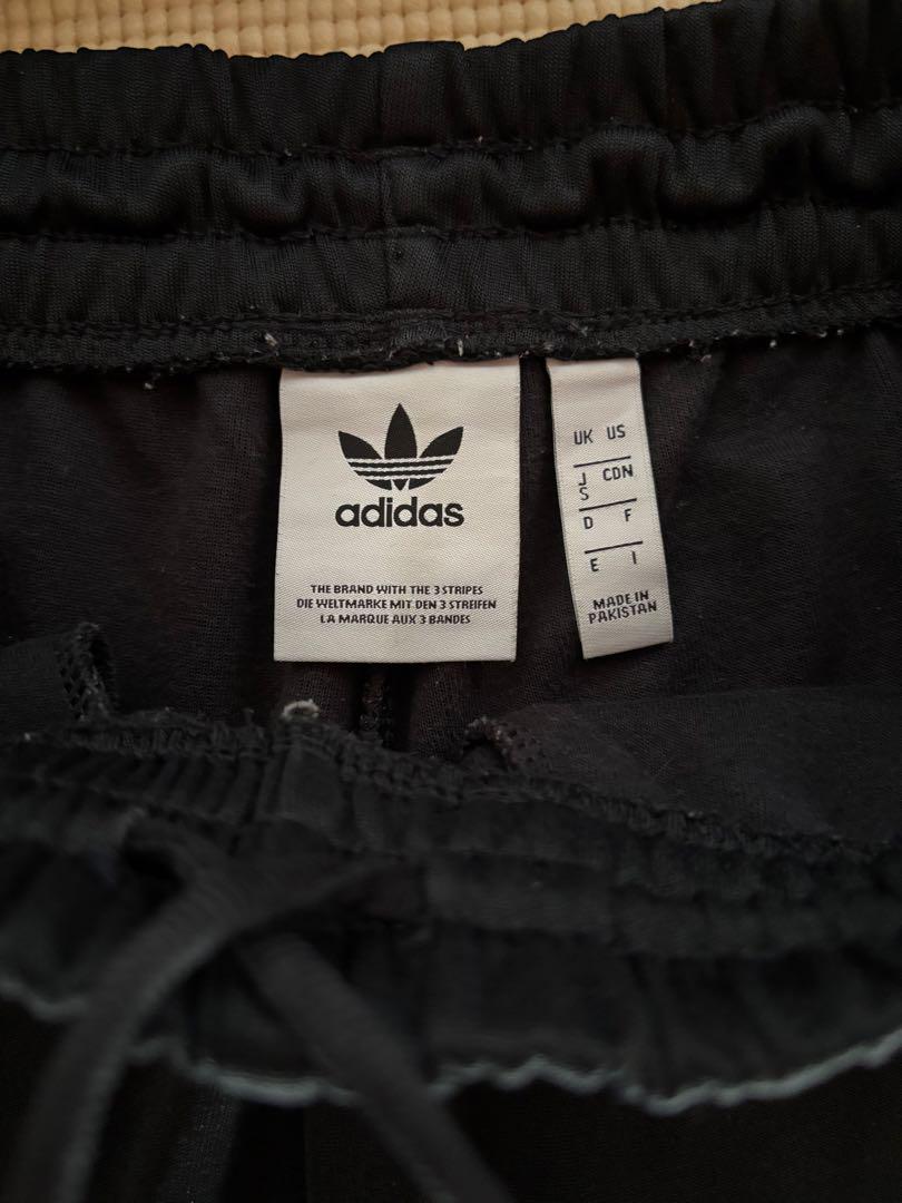 adidas ブラック ジャージ上下セット S/M