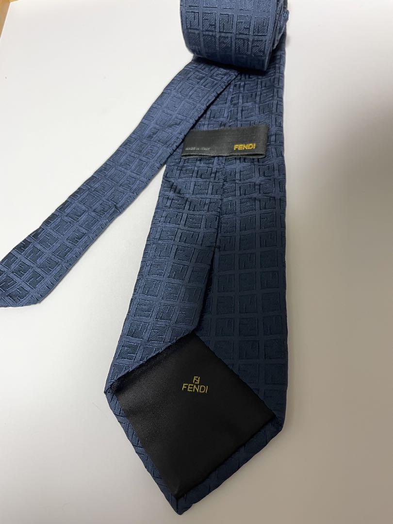 ネクタイ シルク ブルー | Fendi