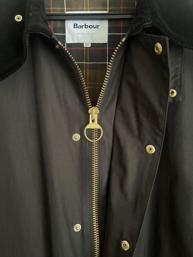 Barbour バブアー　ロングコート　38 ブラック