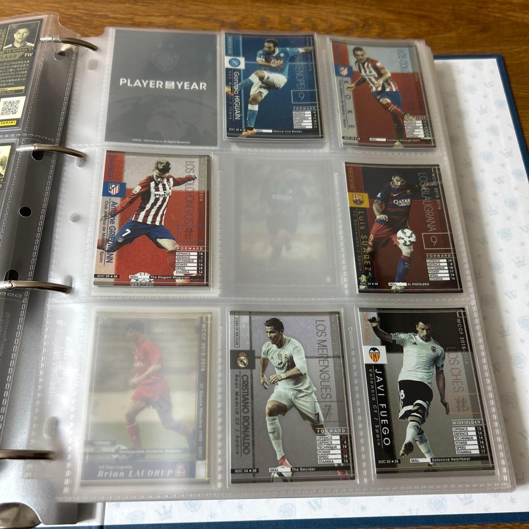 WCCF 15-16 バインダー カードセット WCCF 15-16 バインダー カードセット