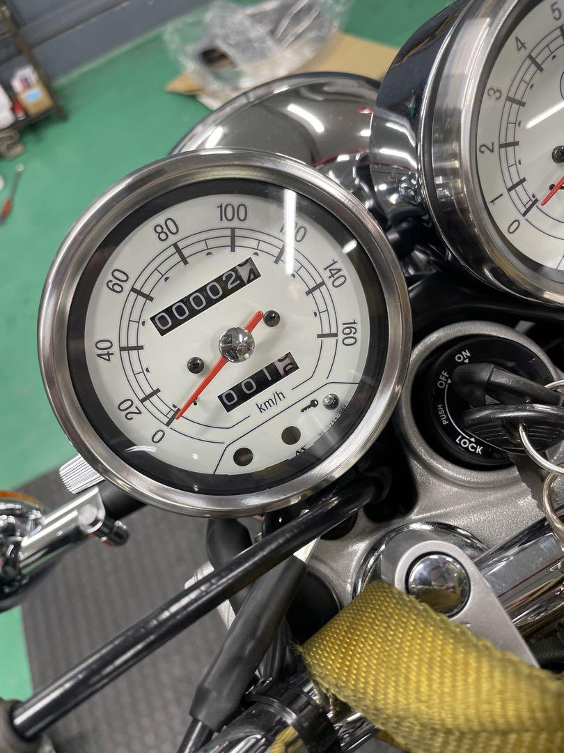 【売約済み・購入不可】SR400 前後ホイールセット　新車外し　タイヤ付