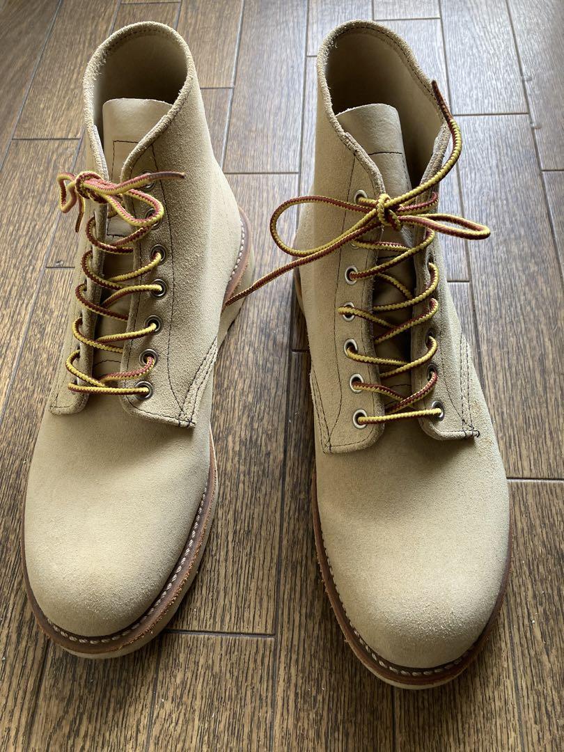 Red WING レッドウィング 8167 ベージュ レザー ワークブーツ