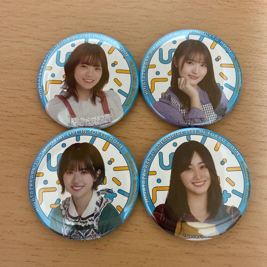 グレイ系から厳選した 日向坂46DASADA缶バッチ アイドル タレント