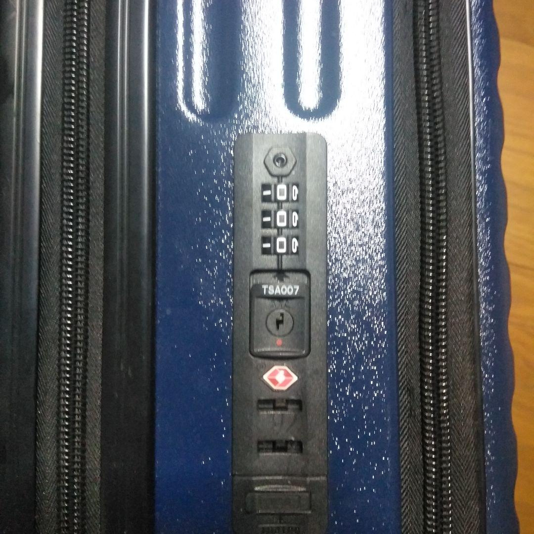ネイビー スーツケース 2個セット
