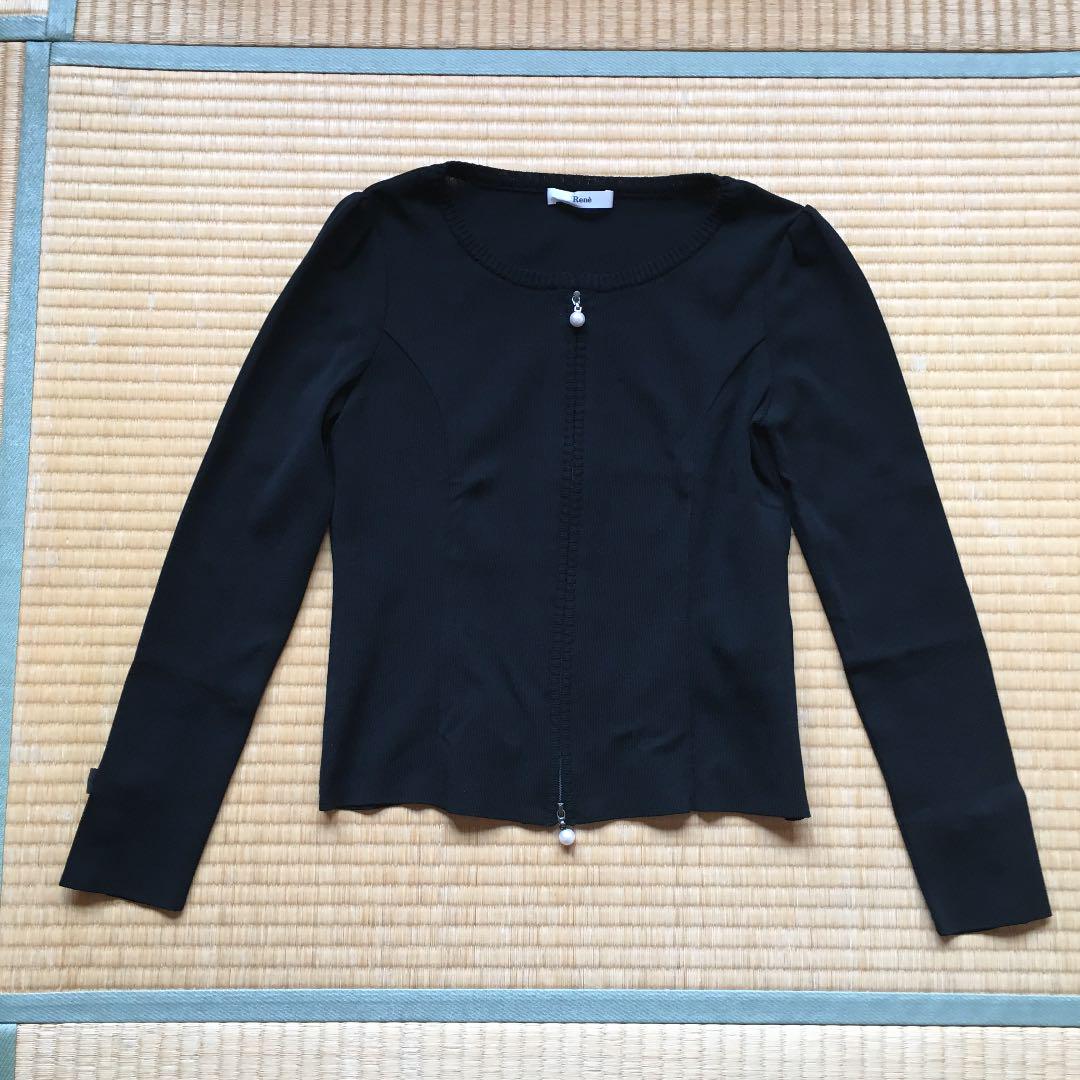 Rene(ルネ) カーディガン/ボレロ 34号 Rene(ルネ) Wジップニットカーディガン Wジップニットカーディガン Rene(ルネ) カーディガン/ボレロ 34号 Rene(ルネ) Wジップニットカーディガン Wジップニットカーディガン