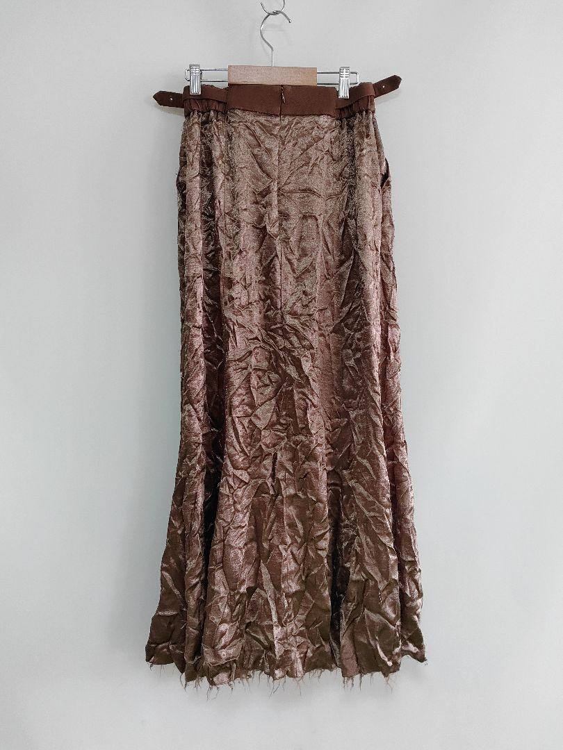 高品質お得 AMERI アメリ ロングスカート ワッシャープリーツ マーメイド シワ加工 BaOK6-m29994175747 豊富な2022