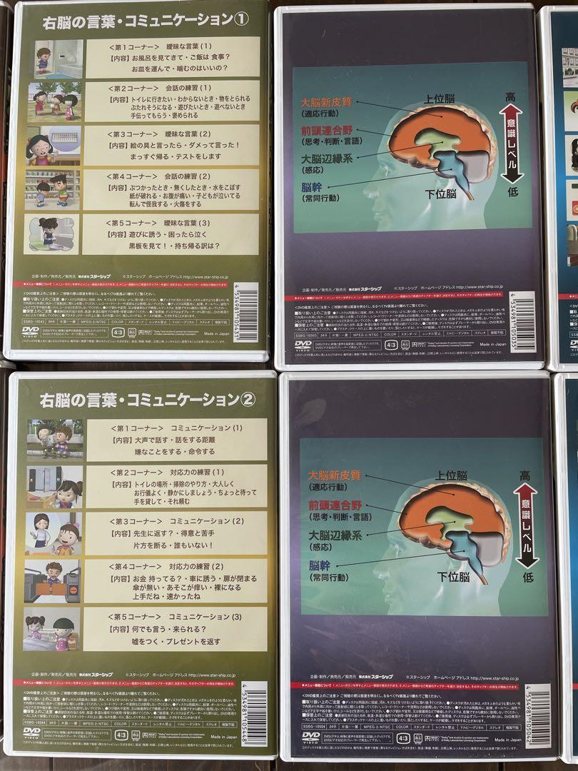 右脳の言葉 DVDシリーズ 10巻セット 星みつる式 右脳の言葉 DVDシリーズ 10巻セット 星みつる式