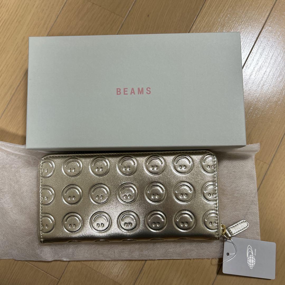 Ray BEAMS スマイル ZIP 長財布