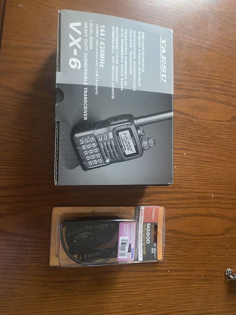 YAESU VX-6 デュアルバンドトランシーバー - メルカリ