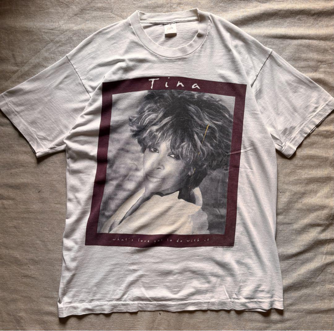 【雰囲気抜群】90s TINA TURNER TOUR Tシャツ USA製