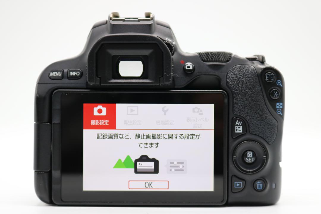 美品 【Canon EOS Kiss X9 レンズセット】 Wi-Fi搭載